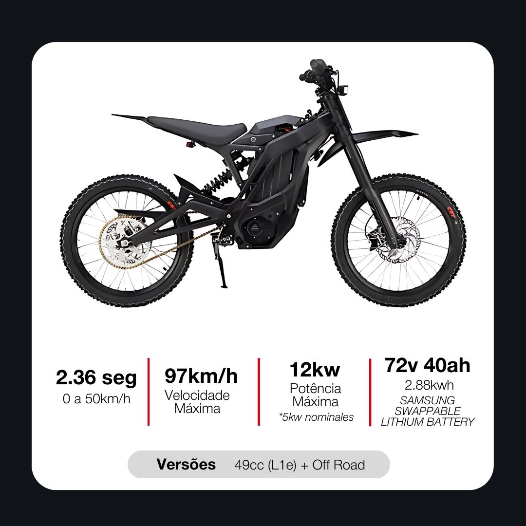 Eride Pro SS 2.00 Moto Electrica